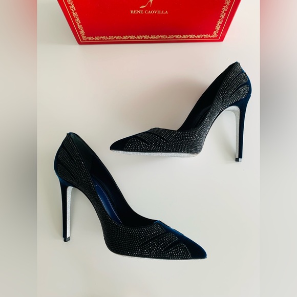 SOLD Brand new Rene Caovilla crystal high heels - Picture 2 of 7